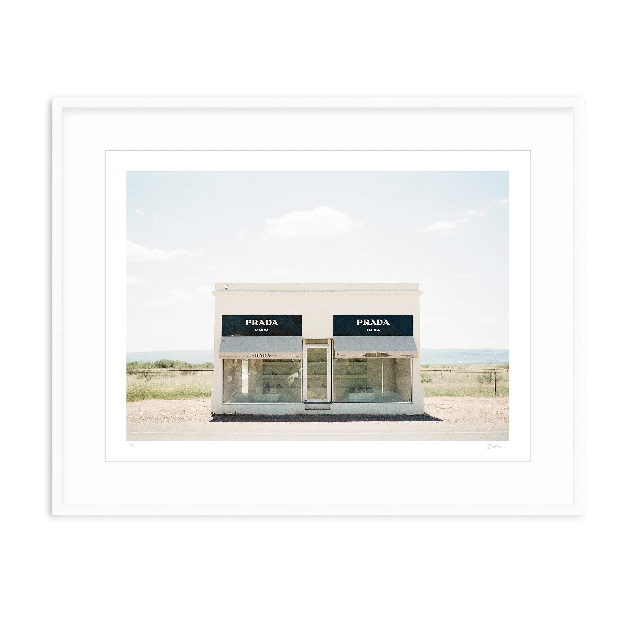 Prada Marfa — Kayla Barker Fine Art Prints and Photo Encaustic Art